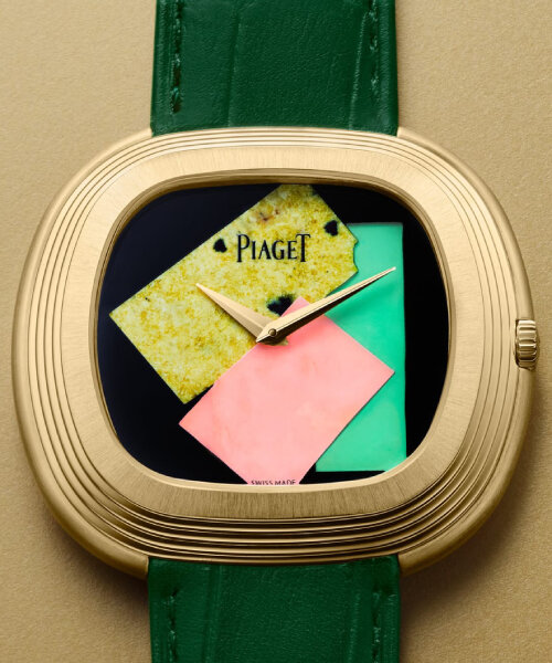 Warhol önarcképe: Kövek kollázsa Piaget óráján!
