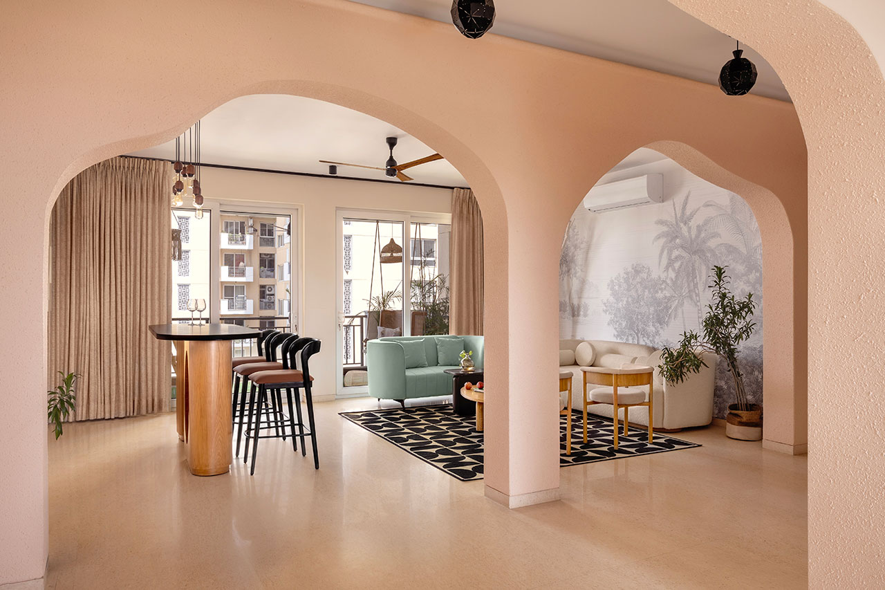 Tengerparti hangulat a Gurugram-i lakásban!