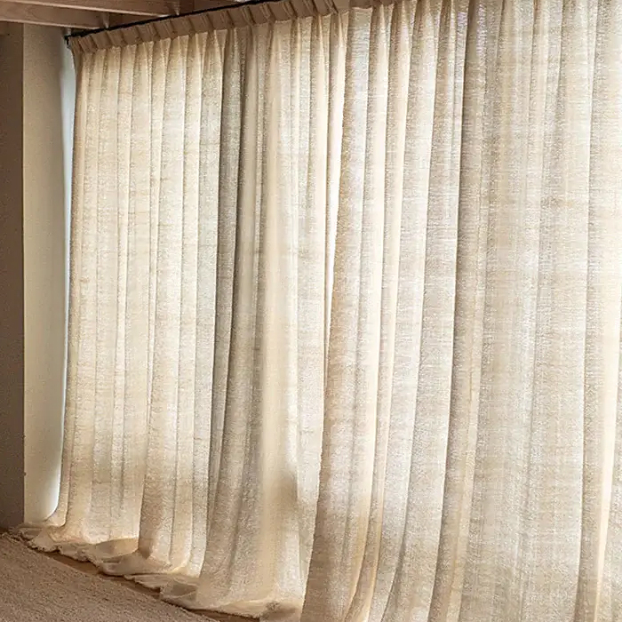 Wool függöny: A gyapjú elegánsabb, mint a vászon!