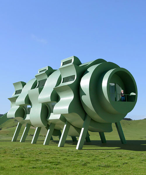 Jövő háza: öt forgó modul alakítja át interaktívan!