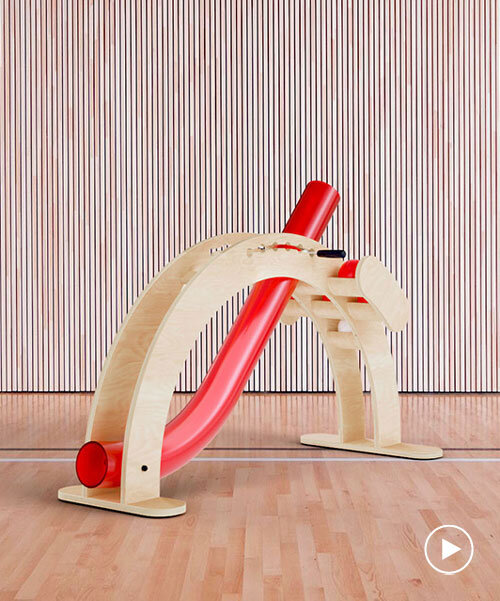 Fából készült boccia rámpa: inkluzív játék minden gyermeknek!