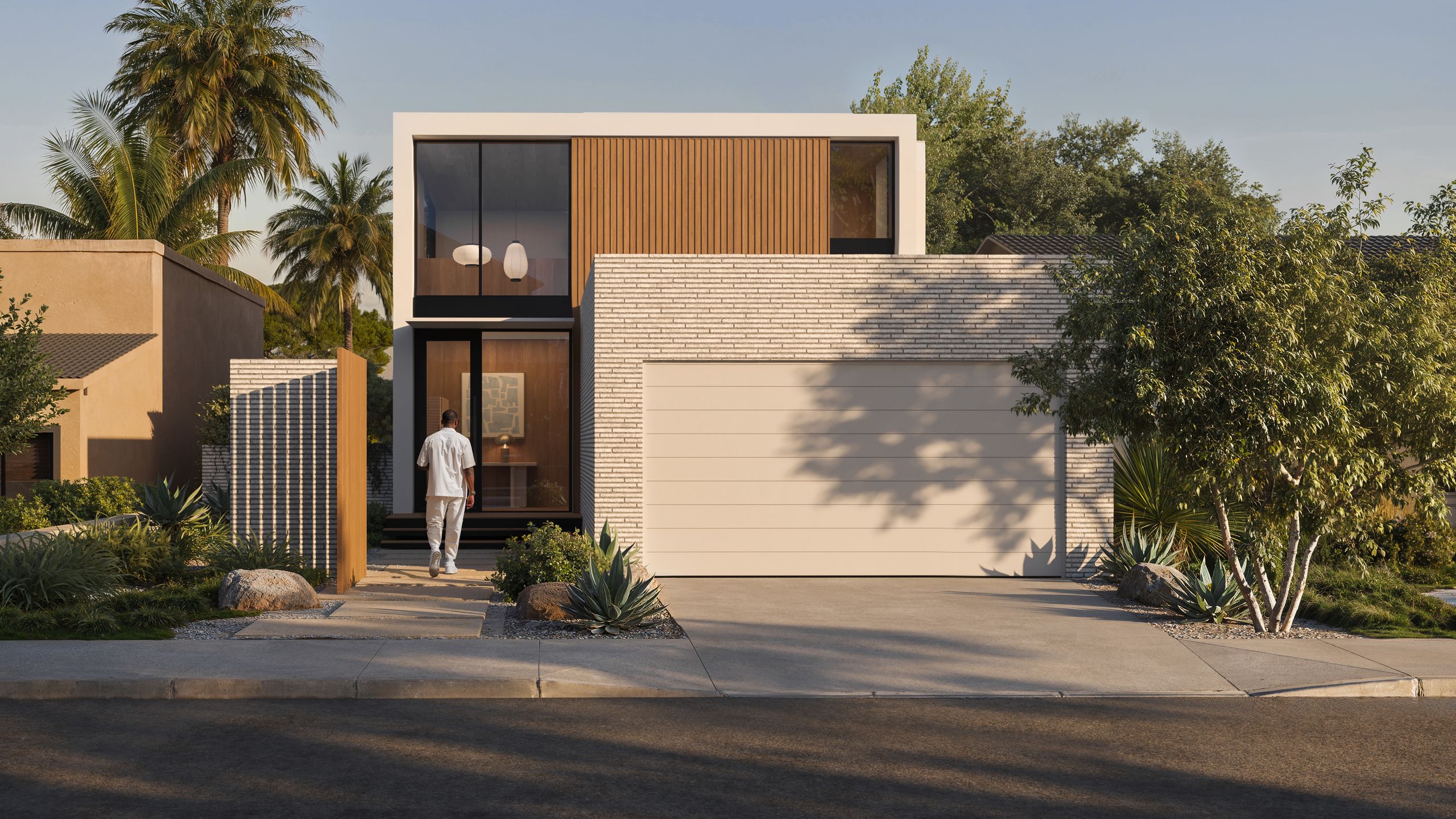 Tűzálló és gyönyörű: Marmol Radziner előregyártott megoldása LA-ban