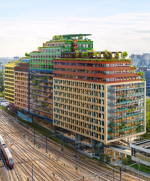 MVRDV: Életteli irodai negyed Rotterdamban Judd ihletésével!