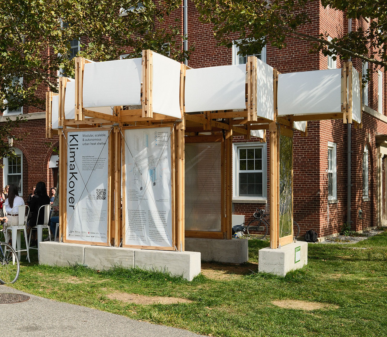 KlímaKover: Henning Larsen nyilvános hűsítő menedék!