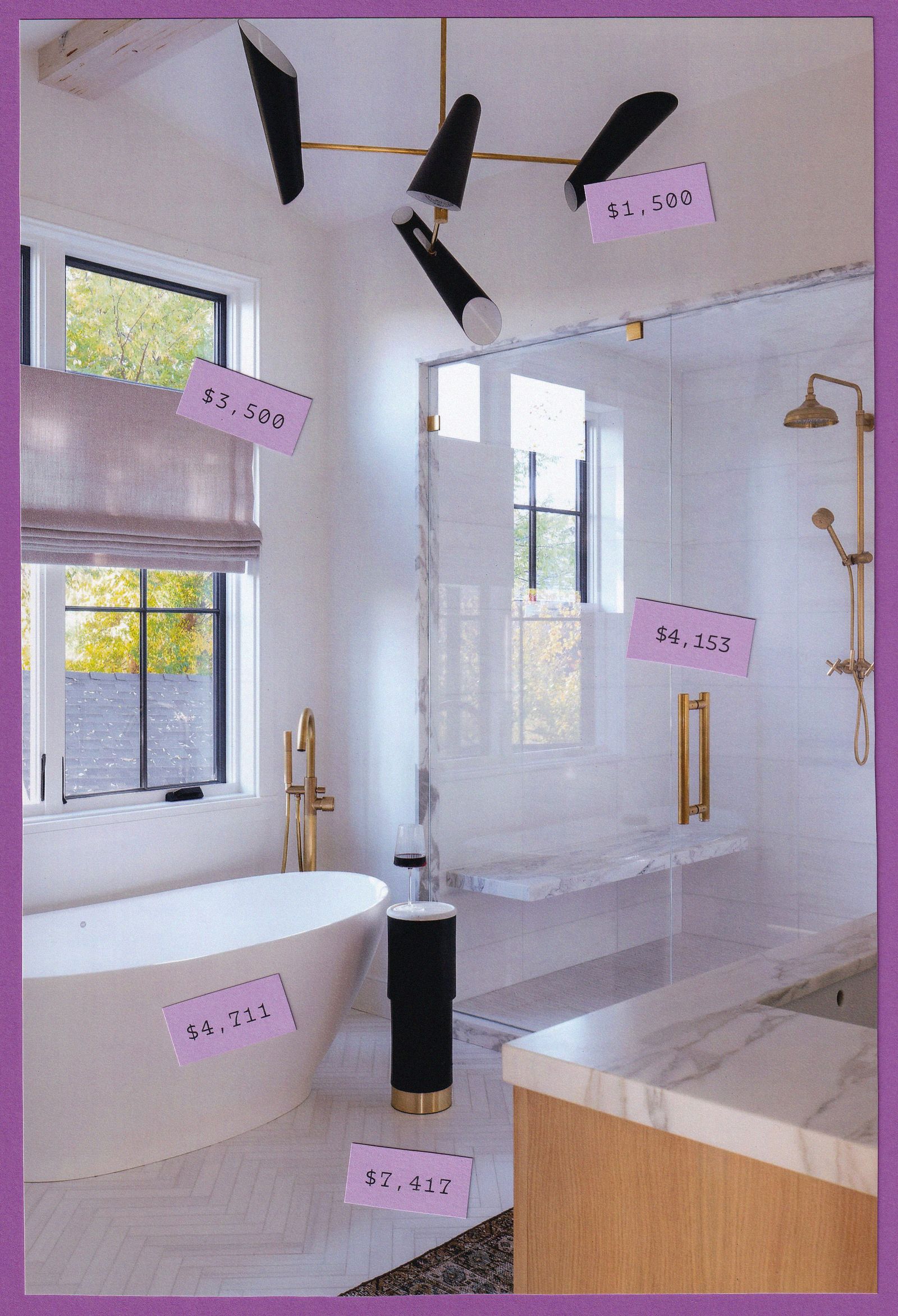 Fehér márvány fürdőszoba: Miért került 135,000 dollárba?