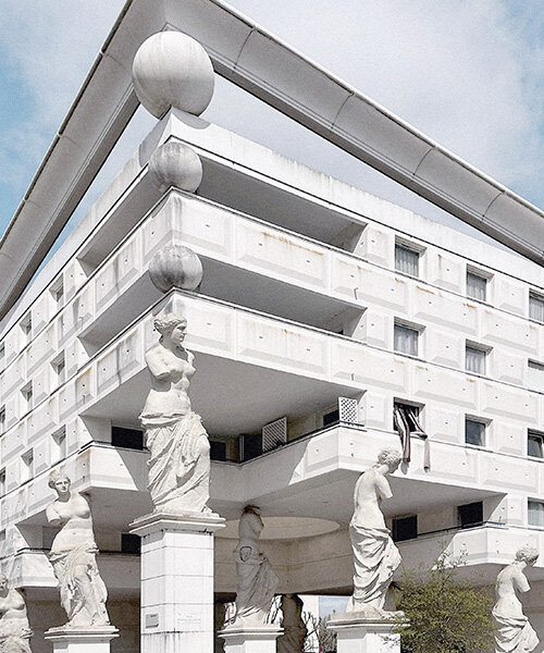 Caryatides Guyancourt: posztmodern Párizs rejtett csodái