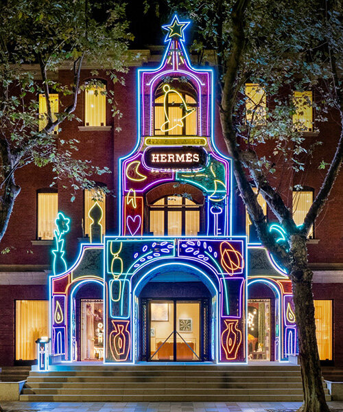 Provence emlékét idézi Delphine Dénéréaz az Hermès téli ablakában!