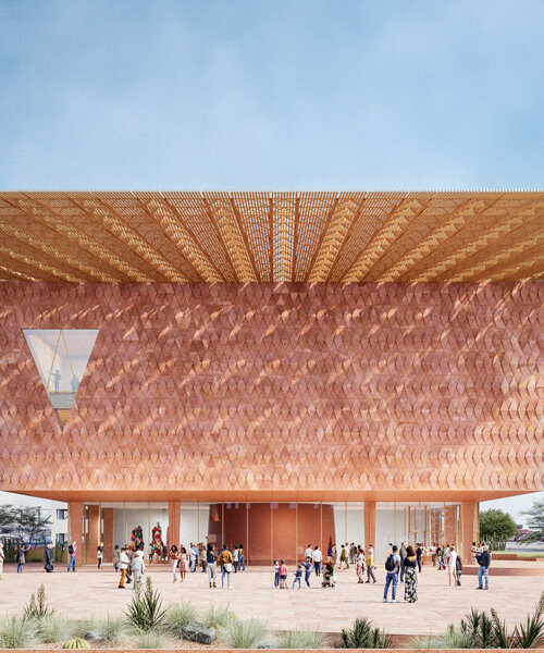 Kéré: Múzeum Las Vegasban – Kanyonra emlékeztető belső tér!