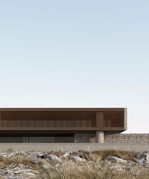 Fából és kőből készült ház a portugál tengerparton!