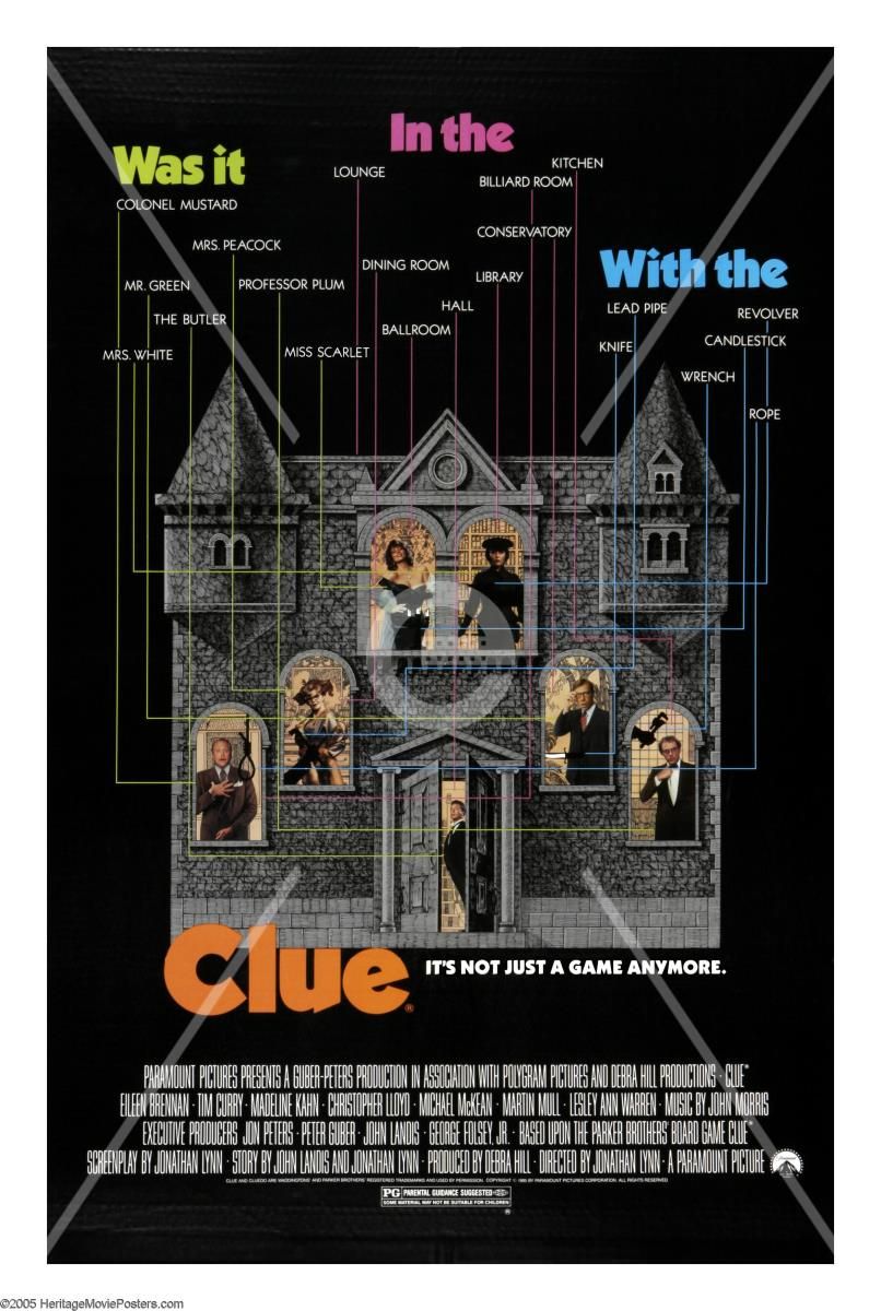 Set design titkok a Clue filmből: 5 meglepő felfedezés!
