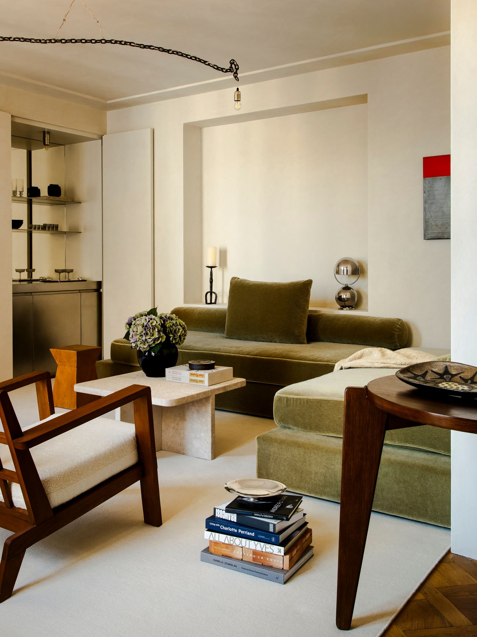 Minimalista hotel stílus: Egy belga designer párizsi otthona