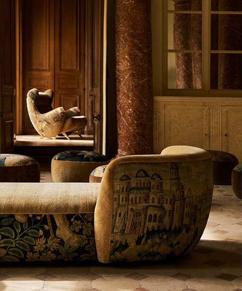 Aubusson szőnyegek újjászületése Pierre Augustin bútoraiban