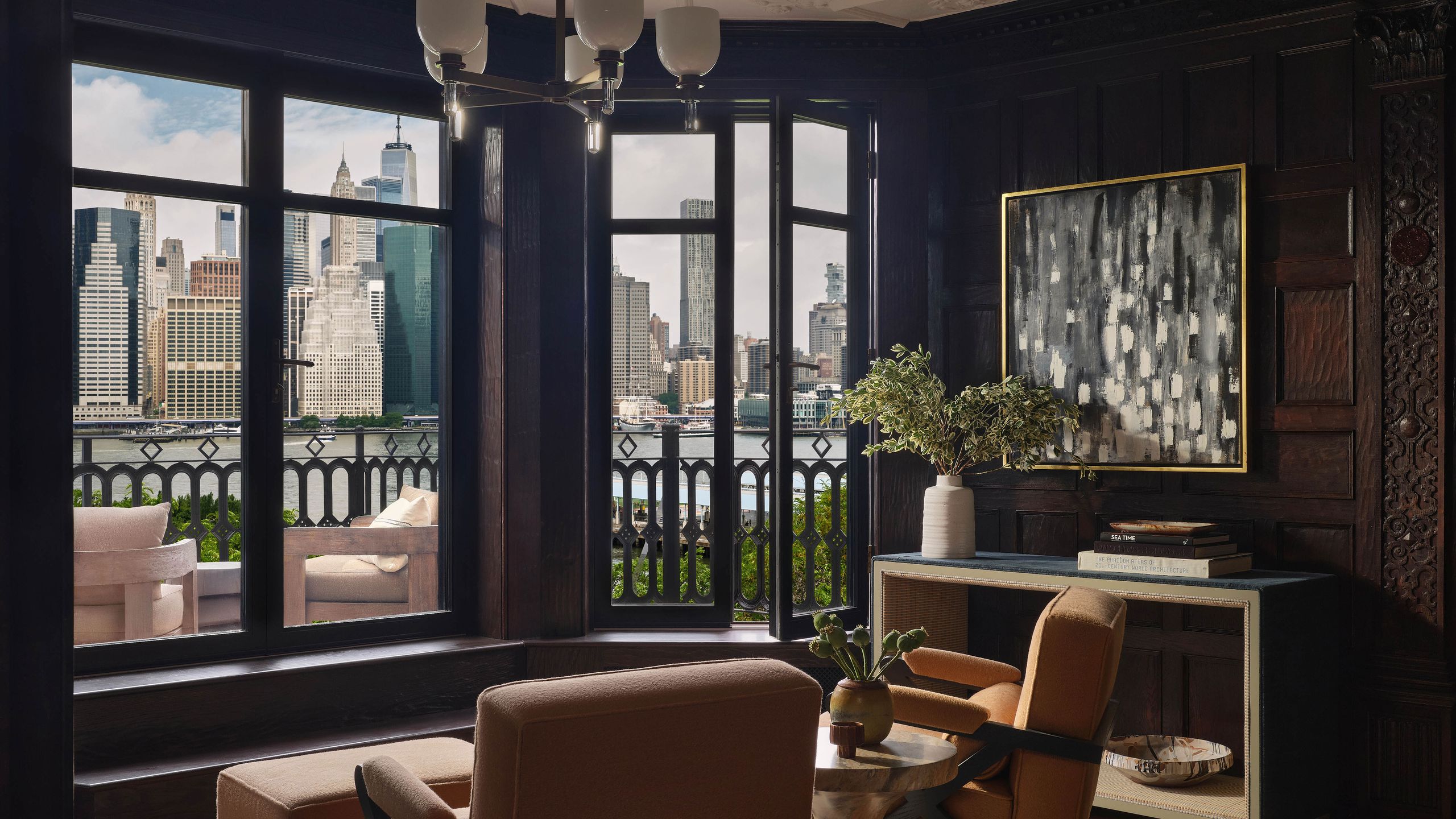 Sötét és szexi: a tervező elvetette a fényes penthouse-t!