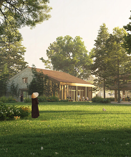 MVRDV: Béke és csend a dél-francia buddhista kolostorban!