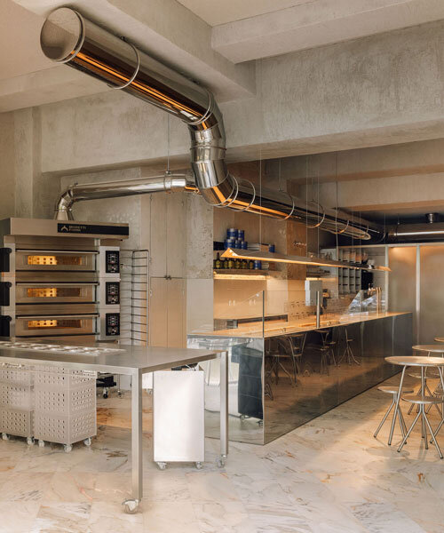 Tüköracél belső terek: Pizzázó, ami a lisszaboni utcát hozza!