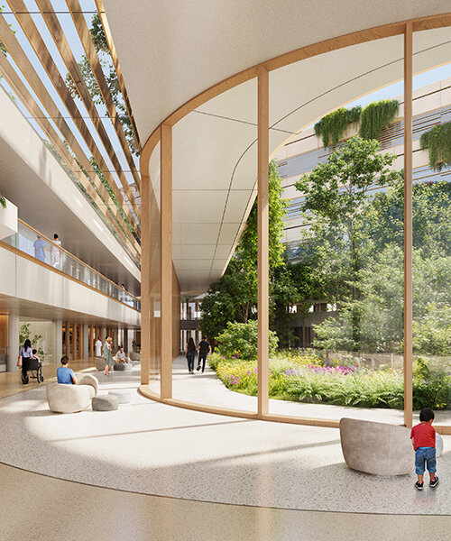 Zaha Hadid: Kerttel átszőtt kórház Malpensában!