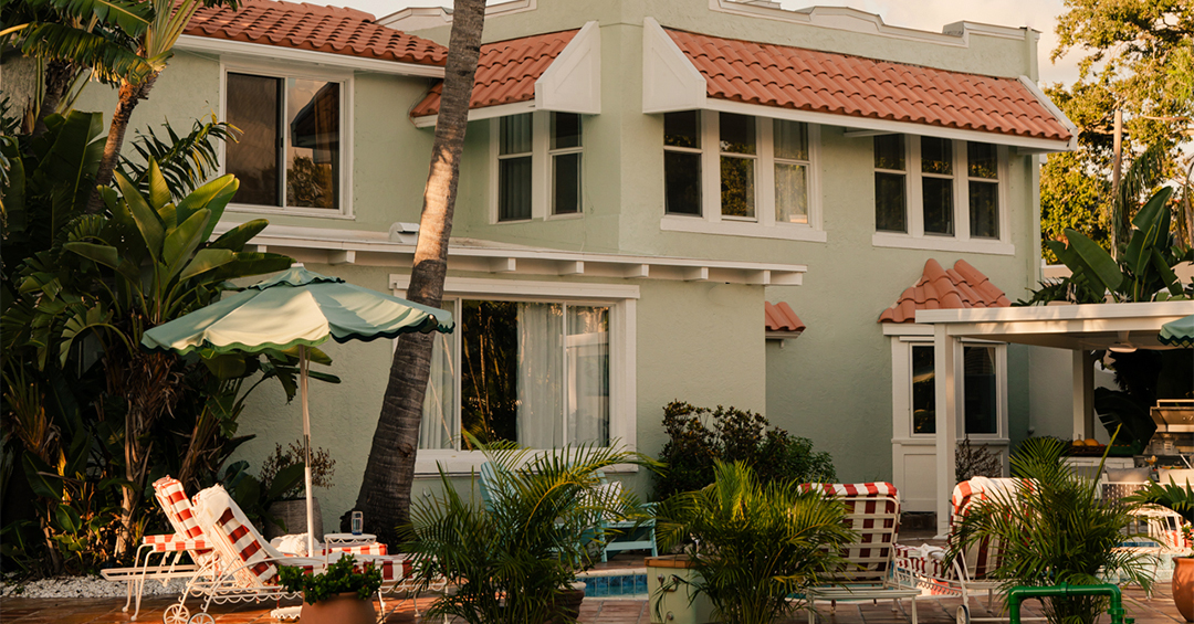 Tropikus Florida: 1927-es otthon, ízlésesen!