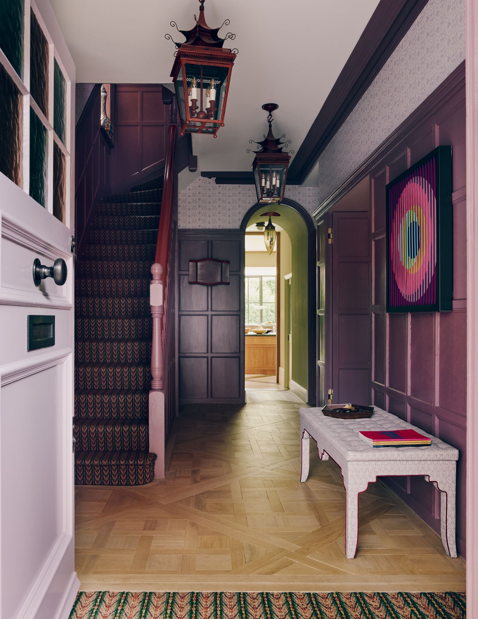 Történelmi famázolás: Egy londoni otthon példája