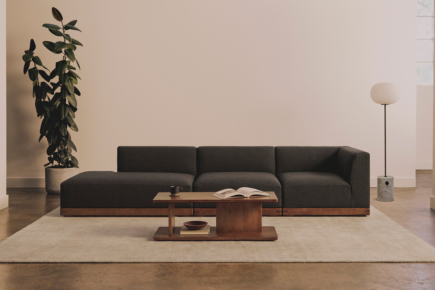 Moduláris kanapém: felhőforma minimalizmus, dőlések nélkül!