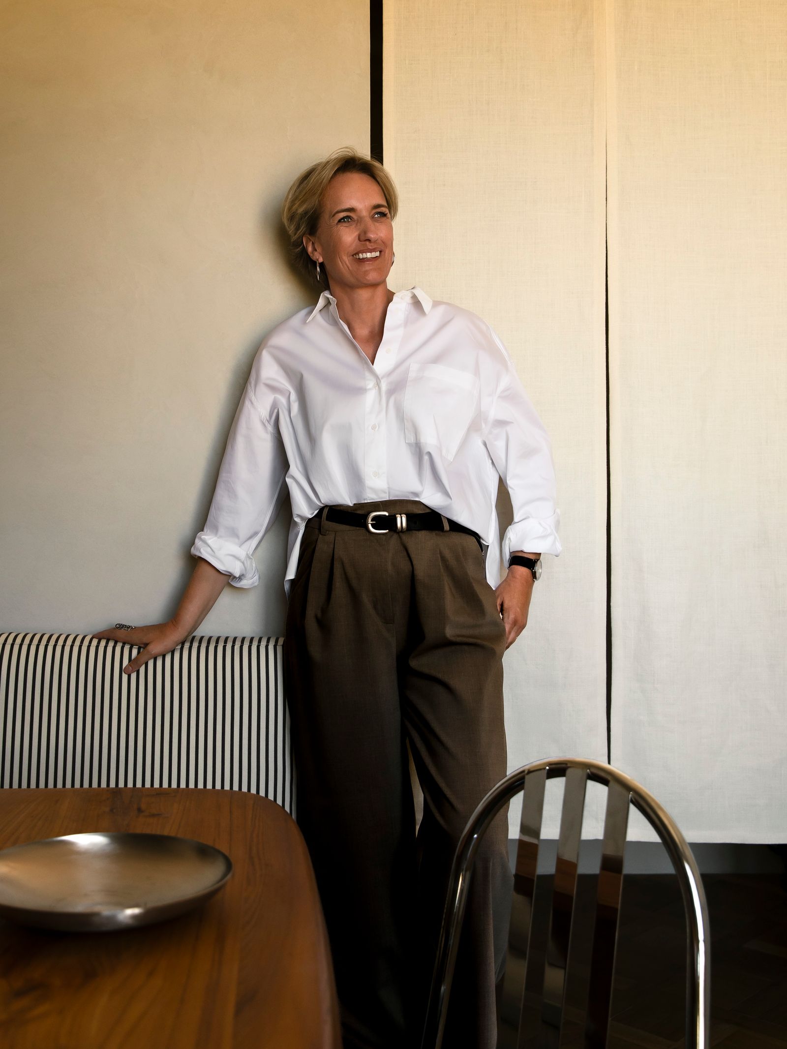 Minimalista hotel stílus: Egy belga designer párizsi otthona