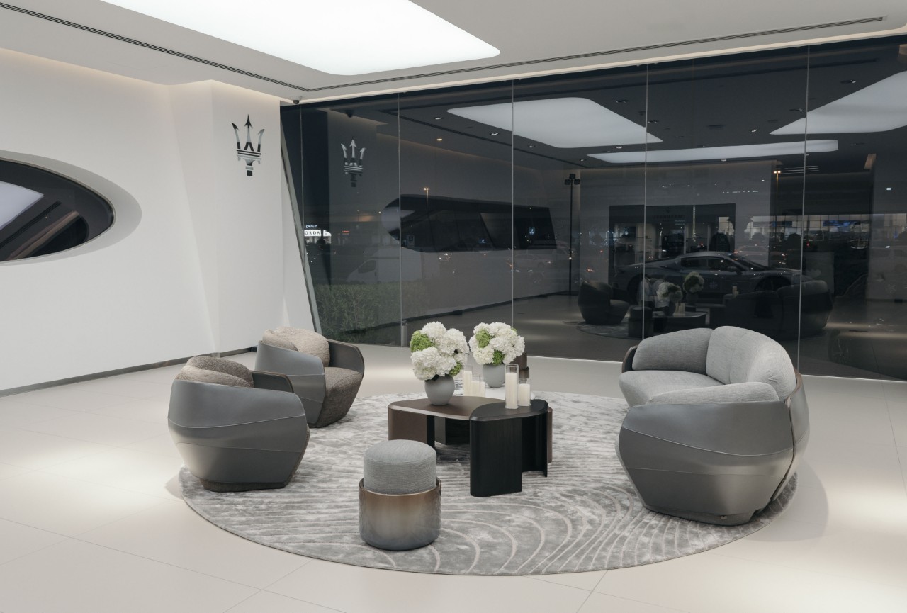 Giorgetti és Maserati: Tervezési együttműködés Dubajban!