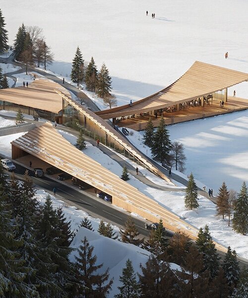 „Kanyargós tetők ölelik körül a st. moritzi wellness pavilont”