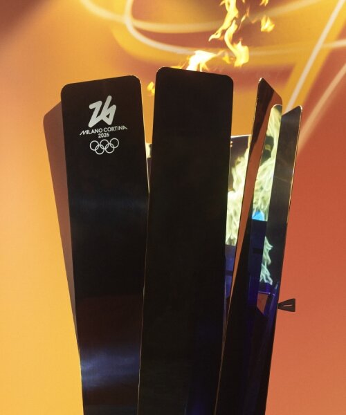 Mini katlan: Carlo Ratti lángja függőleges örvényben a 2026-os Milánói Téli Olimpián!