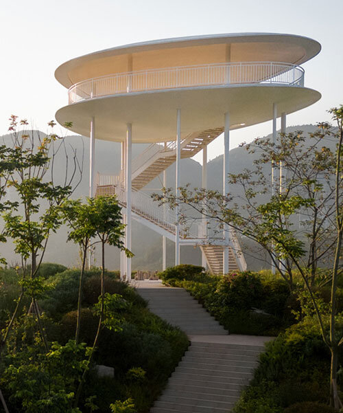 Ovoid tájtorony: GAD lebeg a kínai Mingyue-tó felett!