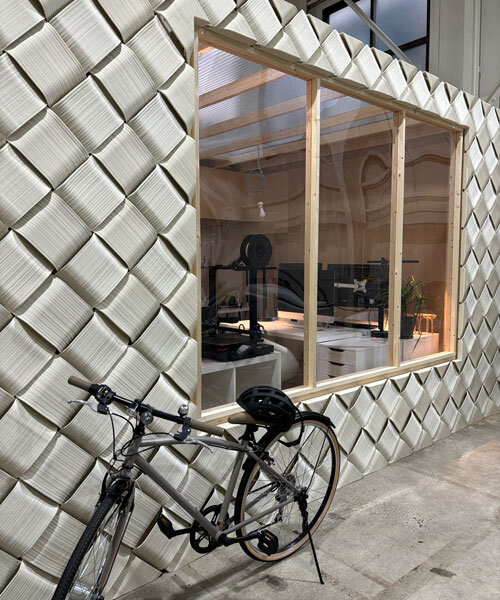 Moduláris 3D-nyomtatott homlokzat: mint egy kötött textil!