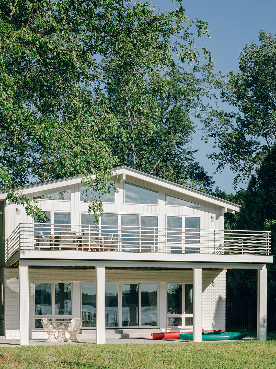 Tóparti ház 1956-ból: Vízből merített inspiráció!