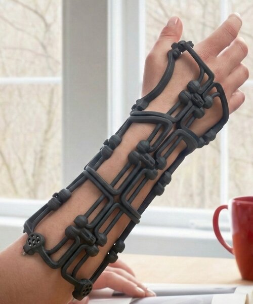 Hajlítható orvosi rögzítő: alkalmazkodik a sérült karhoz!