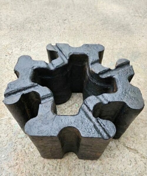 Régi halászati hálók: Újrahasznosított építőblokkok!