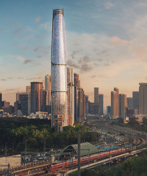 Három összekapcsolt torony: DLF vertikális városa Tel-Avivban!