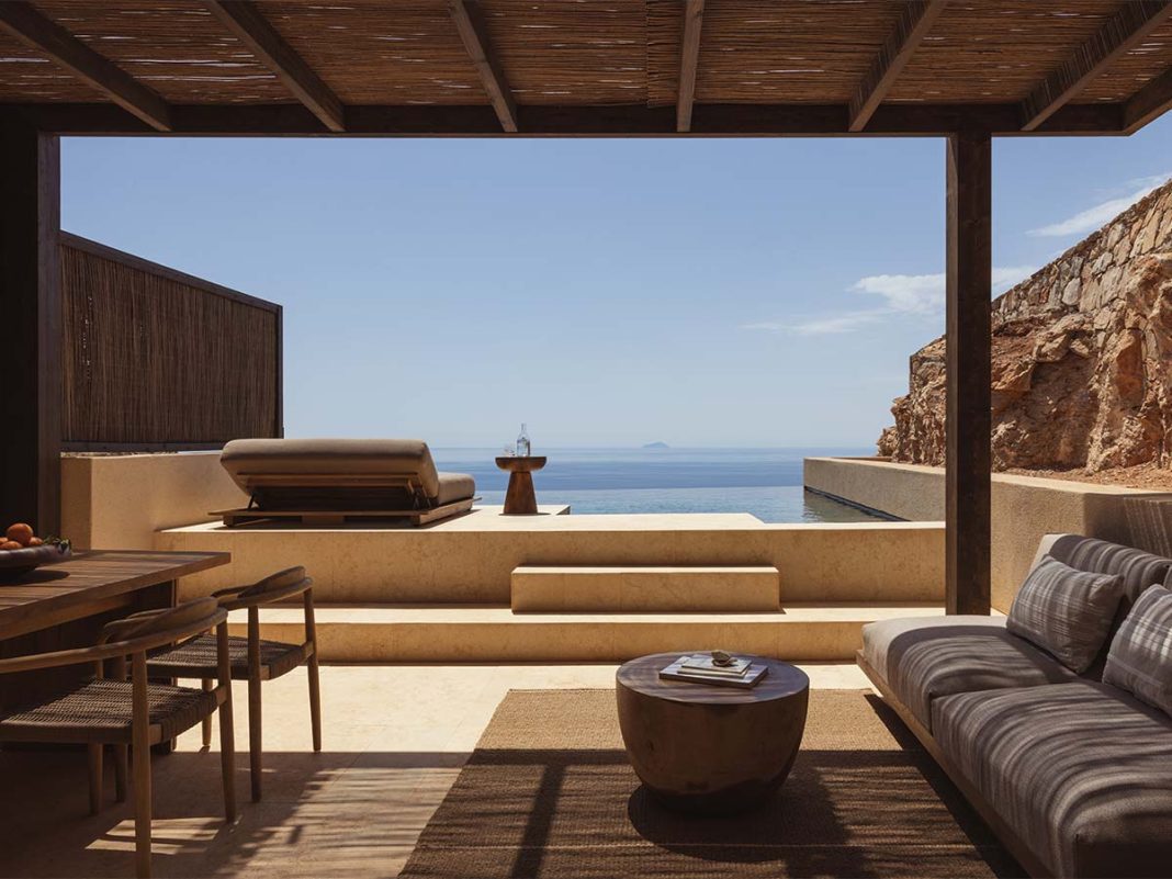 Organikus vendéglátás a gyönyörű Égei-tengerrel