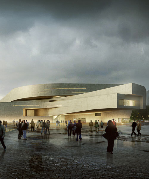 Zöld beton múzeum bontakozik ki Helsinki kikötőjén!