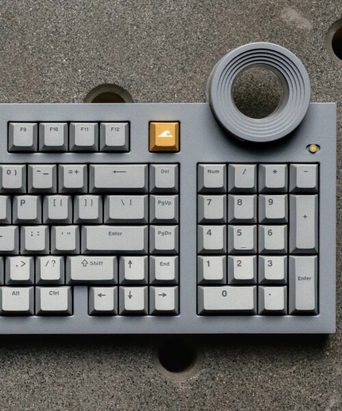 Cement hatású billentyűzet: Tadao Ando stílusú újragondolás!