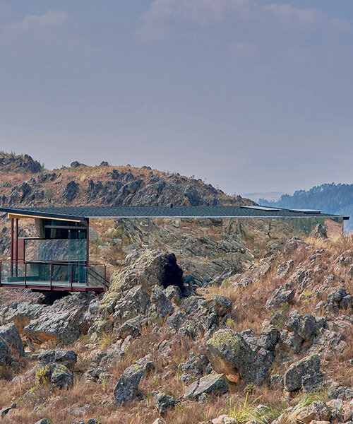 Tükröződő üvegfelületek: Andokbeli cabin csodája!