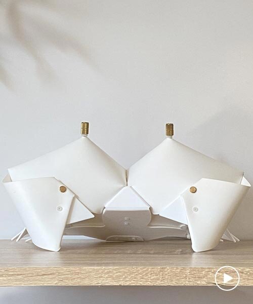 Origami rák lámpa: Lágy fényű éjjeli asztali társa!