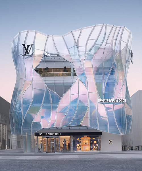 Louis Vuitton Sanlitun: Új üveg homlokzat Pekingben!