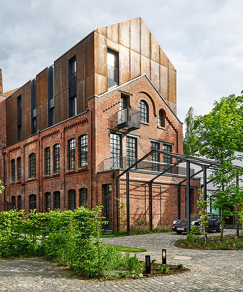 Corten acél: Új élet a kasseli régi mosodában!