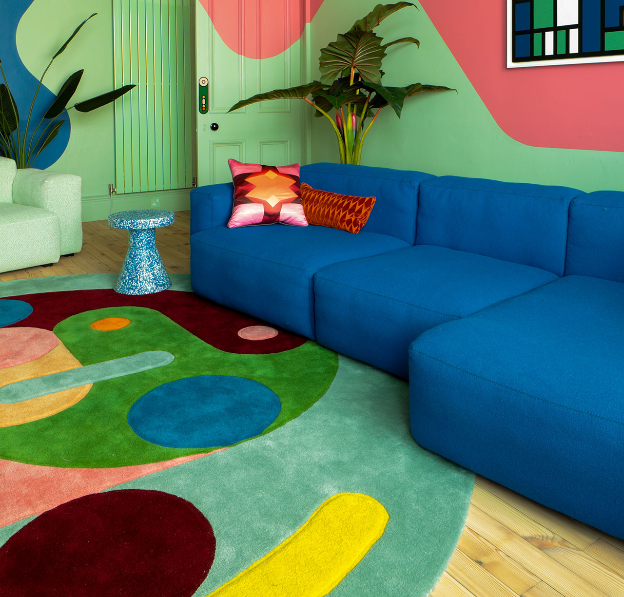 DiscoRectangle: Absztrakt geometria színes szőnyegekben!