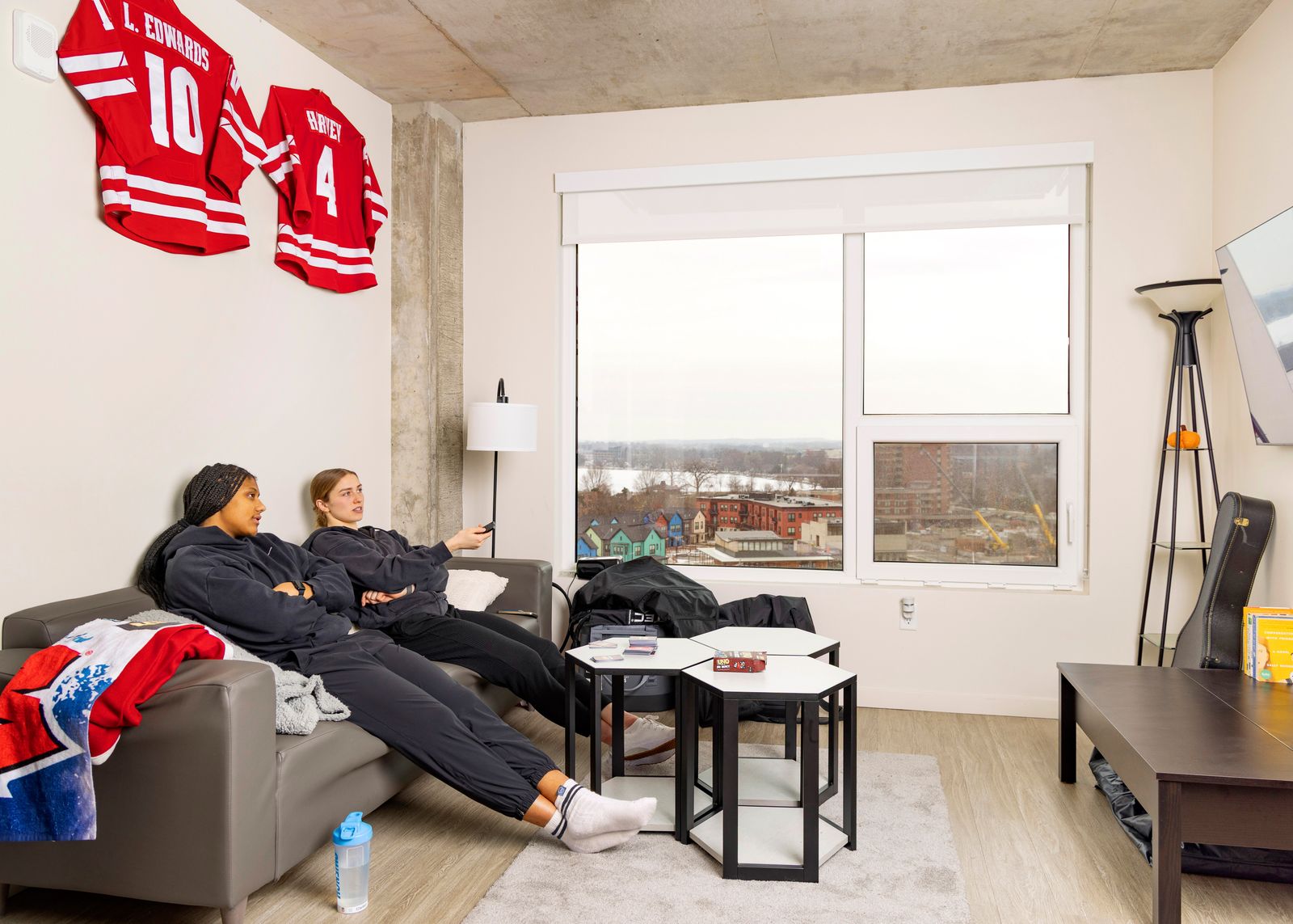 Téli olimpikonok lakása: Így élnek versenyen kívül!