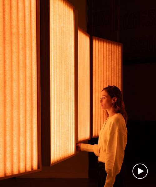 Újrahasznosított hullámos üvegszál panelek: Fénylő szobrok!