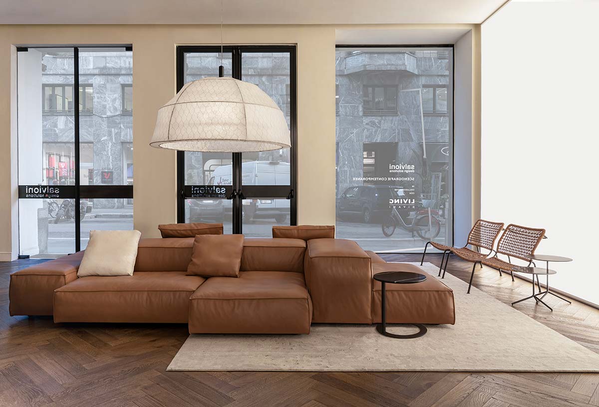 Kortárs szcenográfiák a Living Divani milánói kiállításán