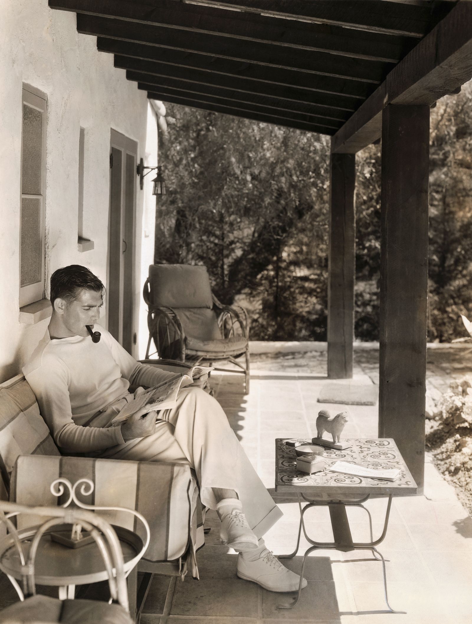 Clark Gable otthon: 7 lenyűgöző pillanat a Királyról!