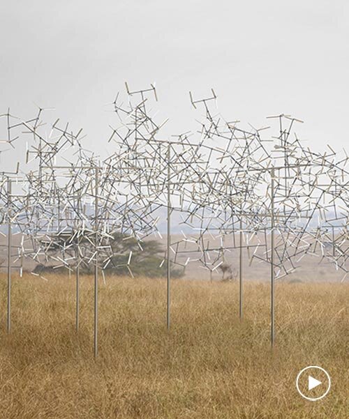 Szél által aktivált: Vincent Leroy kinetikus installációja Tanzániában
