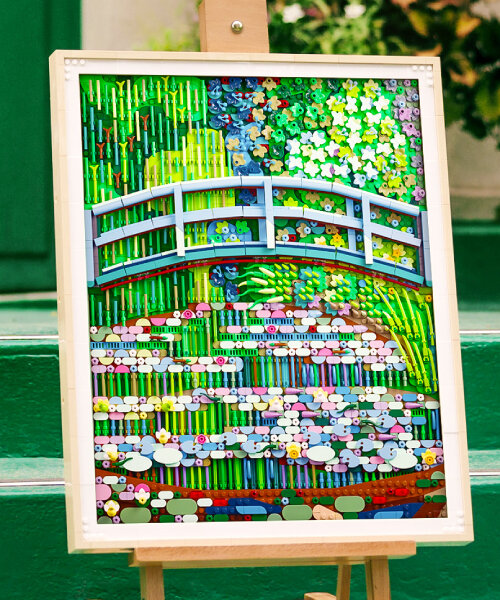 Monet vízililijes festménye LEGO impressionista készletként!