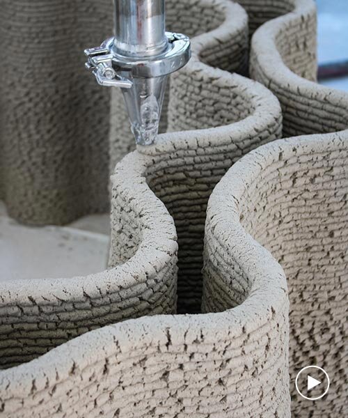 Kukorica és mész: Robottal 3D-nyomtatott építés!