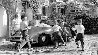 Johnny Carson otthon: 20 fotó a késő esti legenda életéről!