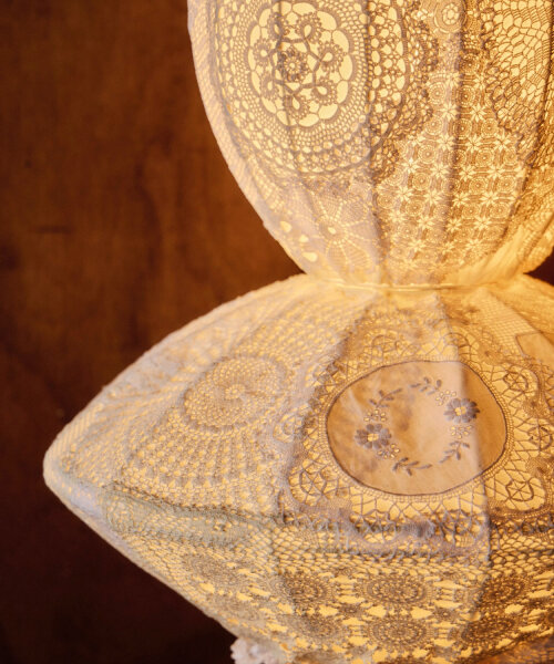 Fényszobrok: Ősi minták gyönyörű csipkékben